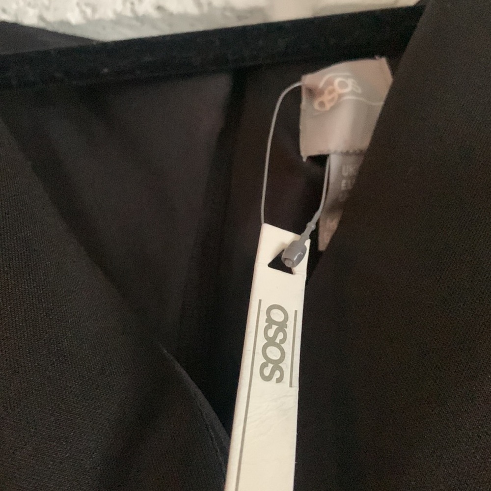NWT ASOS FALLEN SHOULDER DRESS - Picture 8 of 9